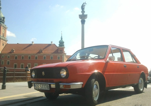 Skoda 105 cena 17900 przebieg: 82546, rok produkcji 1978 z Lędziny małe 301